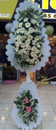 Çift katlı düğün nikah açılış çiçeği  Kıbrıs çiçek , çiçekçi , çiçekçilik 